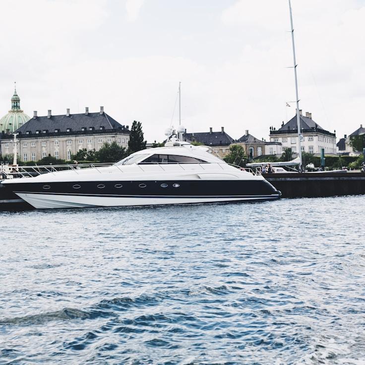 Evening festivities at sea